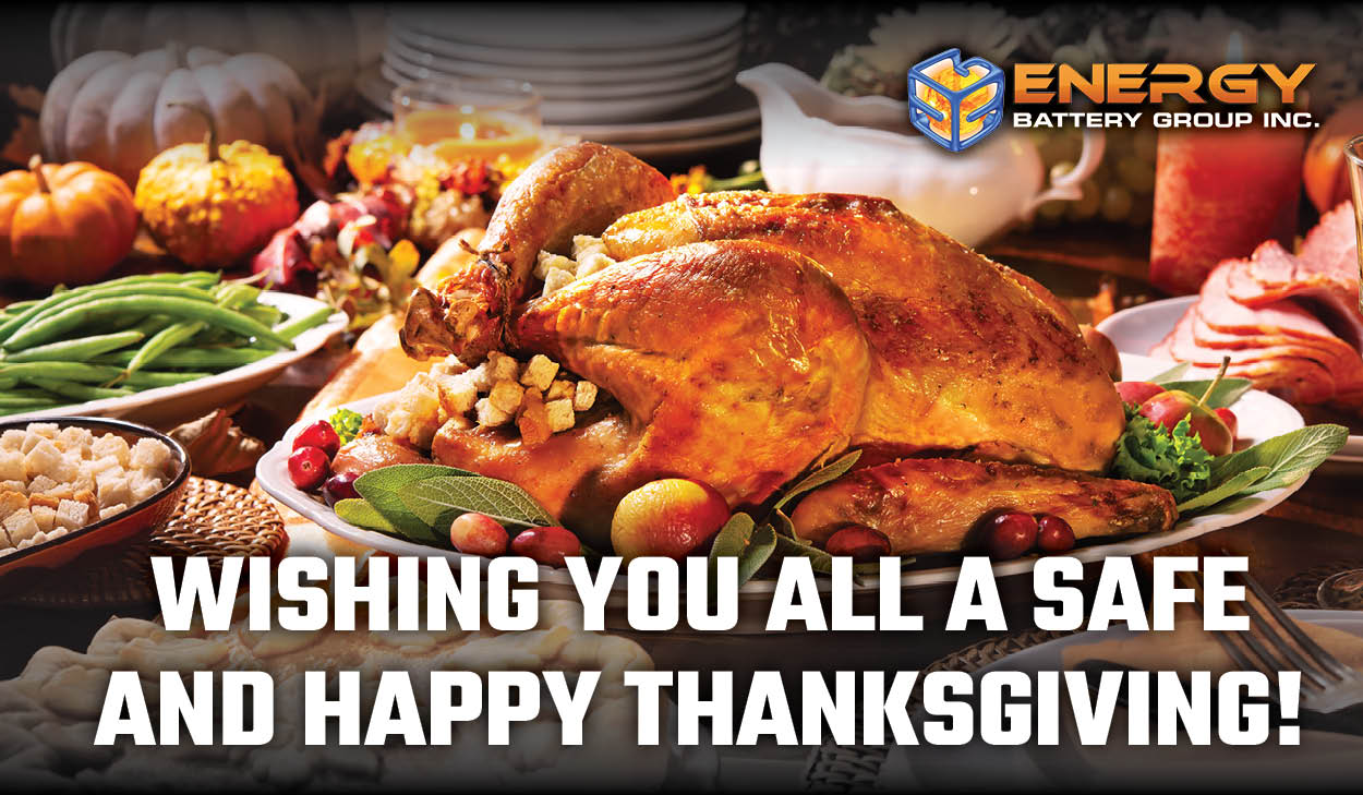 energy battery happy thanksgiving