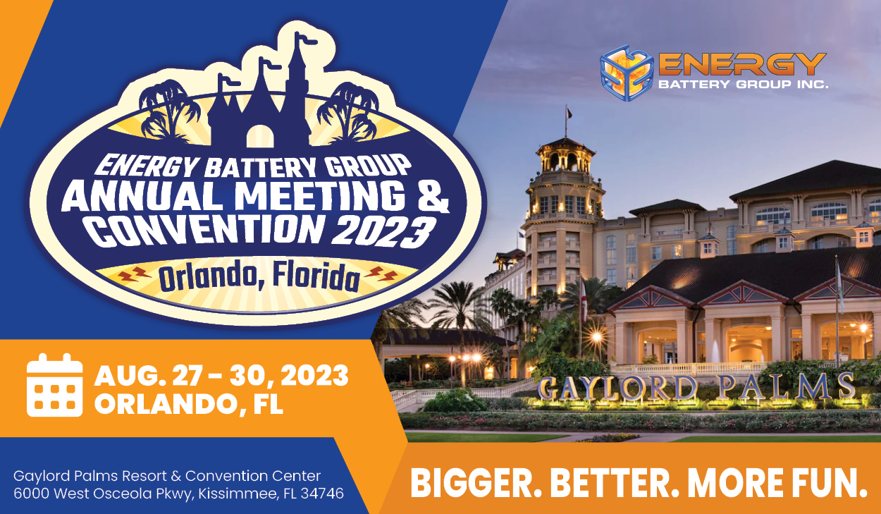 2023 Energy Battery Group Annual Meeting & Convention 2023